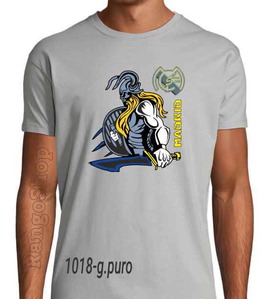 camiseta del madrid - vikingo espada
