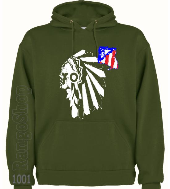 Sudadera Futbol Capucha -Original-Indi