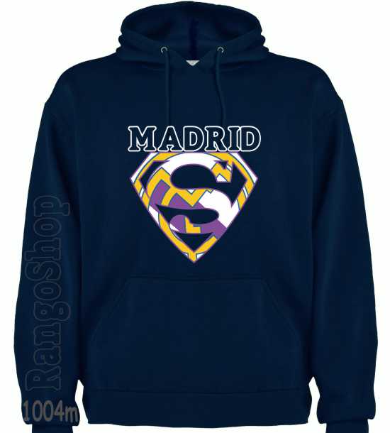 Sudadera Futbol Capucha -Super-Madrid - Imagen 3