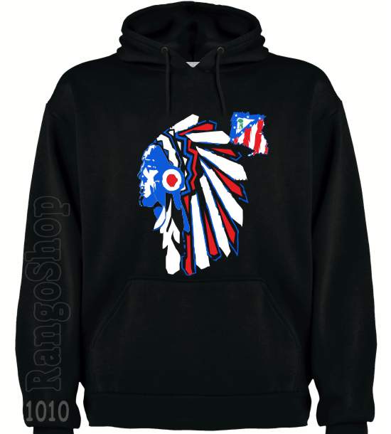 Sudadera Futbol Capucha -Indi-Color