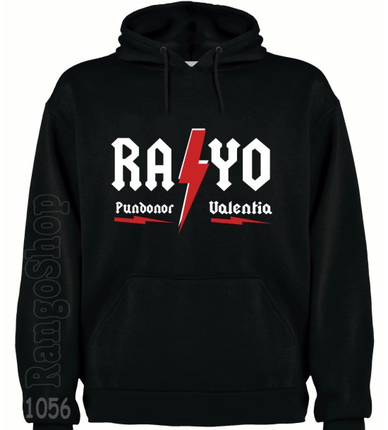 Sudadera Futbol Capucha -Rayo ACDC